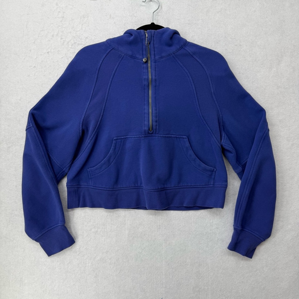 Lululemon Scuba Oversized Half-Zip Hoodie Psychic XS/S
